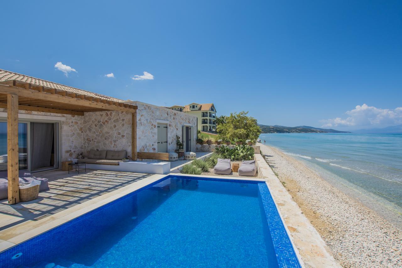 Niova Villa - Seafront, Private Pool And Ionian Sea Views, By Zantewize Alykes  Dış mekan fotoğraf